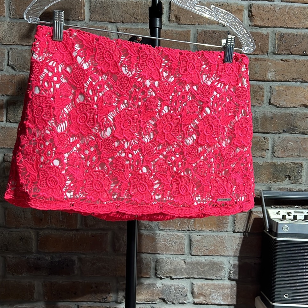 A & F summer Crochet skirt